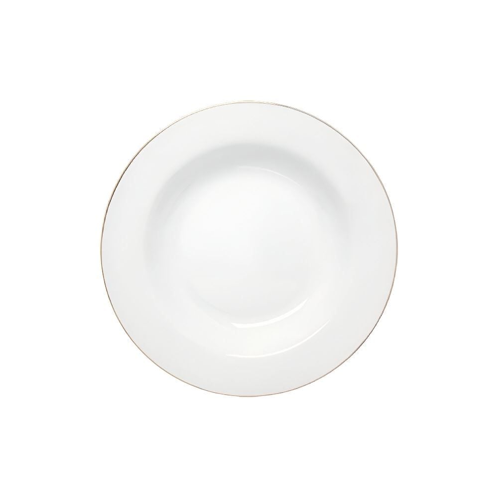 Prato Fundo Royal Hauskraft 22 Cm - Filete Dourado