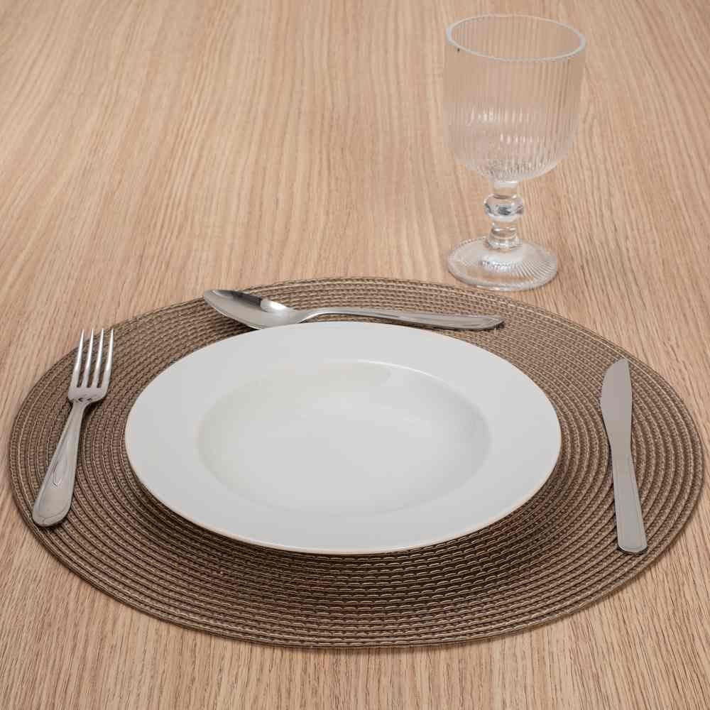 Prato Fundo Maria Augusta Tramontina De Porcelana 23Cm - Porcelana Branca