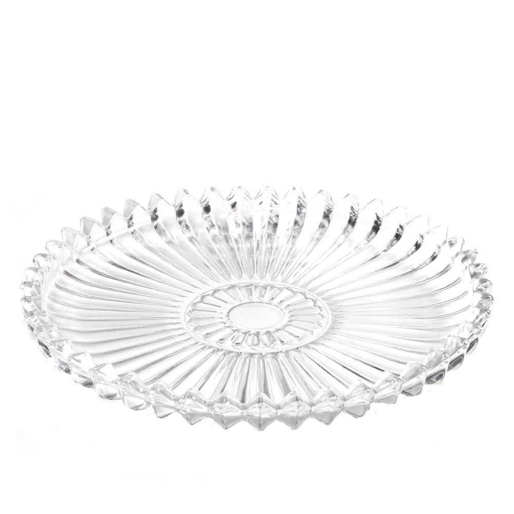 Prato Para Bolo Brazilia L'hemitage 29Cm - Vidro