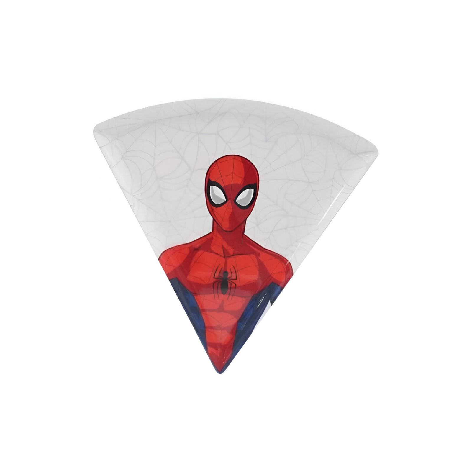 Prato Pizza Melamina Disney 22Cm - Homem Aranha