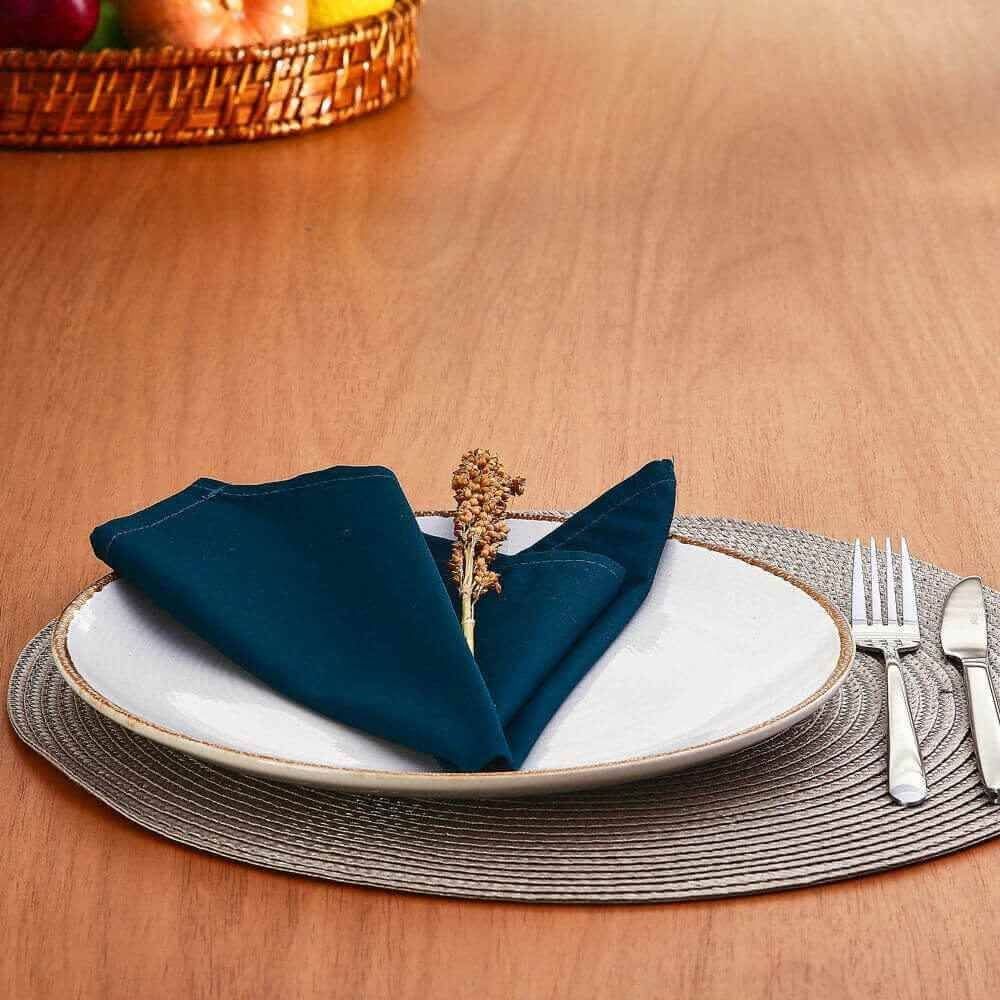 Prato Raso Cerâmica Naturalle Havan Casa 27Cm - Bege Brilhoso