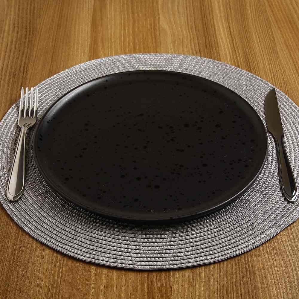 Prato Raso Naturalle Havan Casa 27Cm - Preto