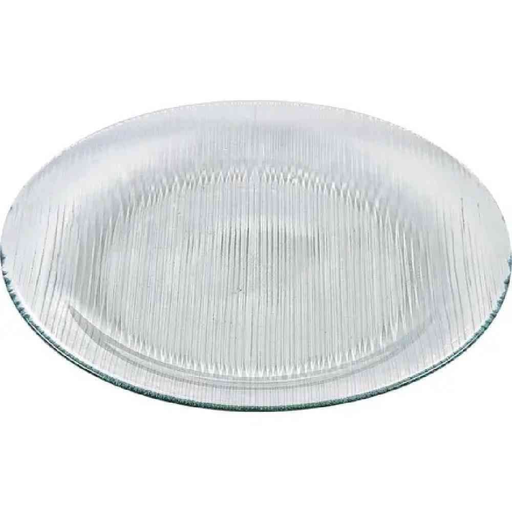 Prato Raso Diamante Duralex Vidro 23Cm - Transparente