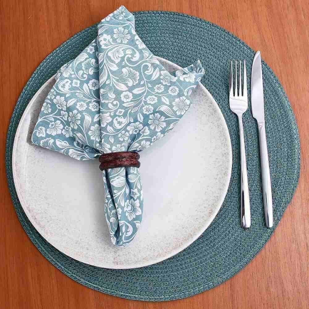 Prato Raso Ivy Bege Havan Casa 27Cm - Cerâmica