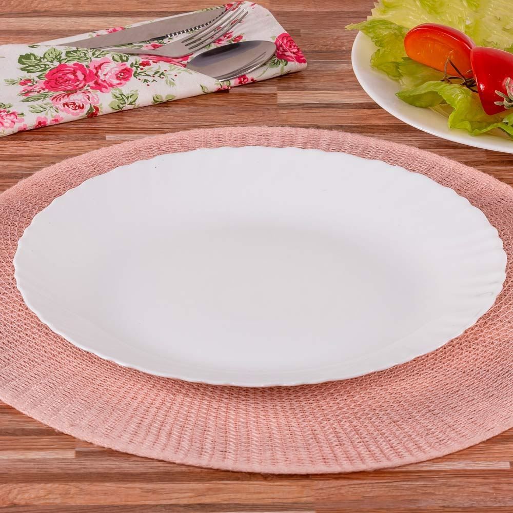 Prato Raso Marabella 27Cm Finecasa - Opaline