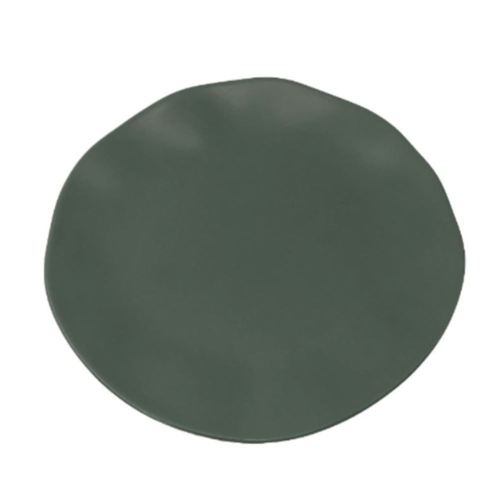 Prato Raso Melamina Verde Havan Casa - 27,3cm