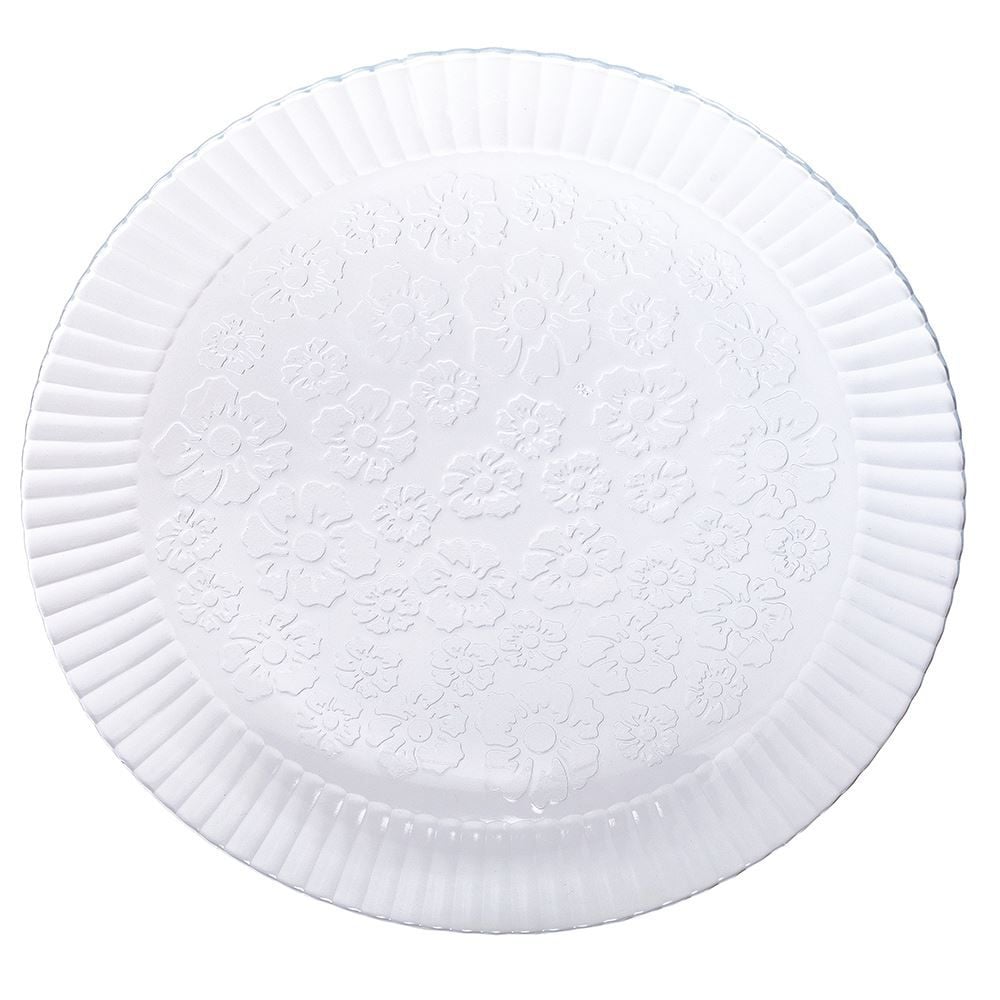 Prato Raso Nadir Primavera 23Cm - Vidro