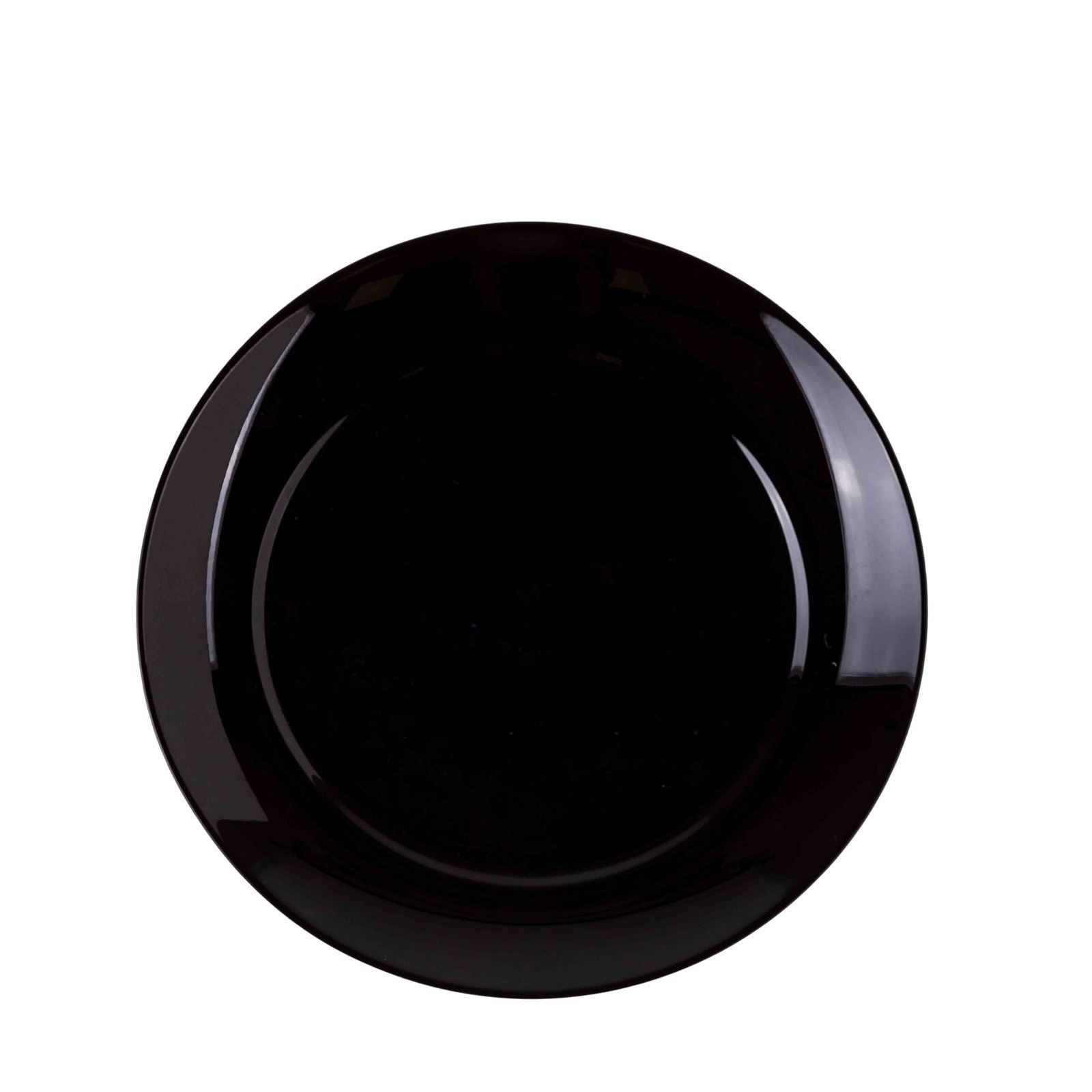 Prato Raso Opaline Alexie 25Cm Lyor - Preto