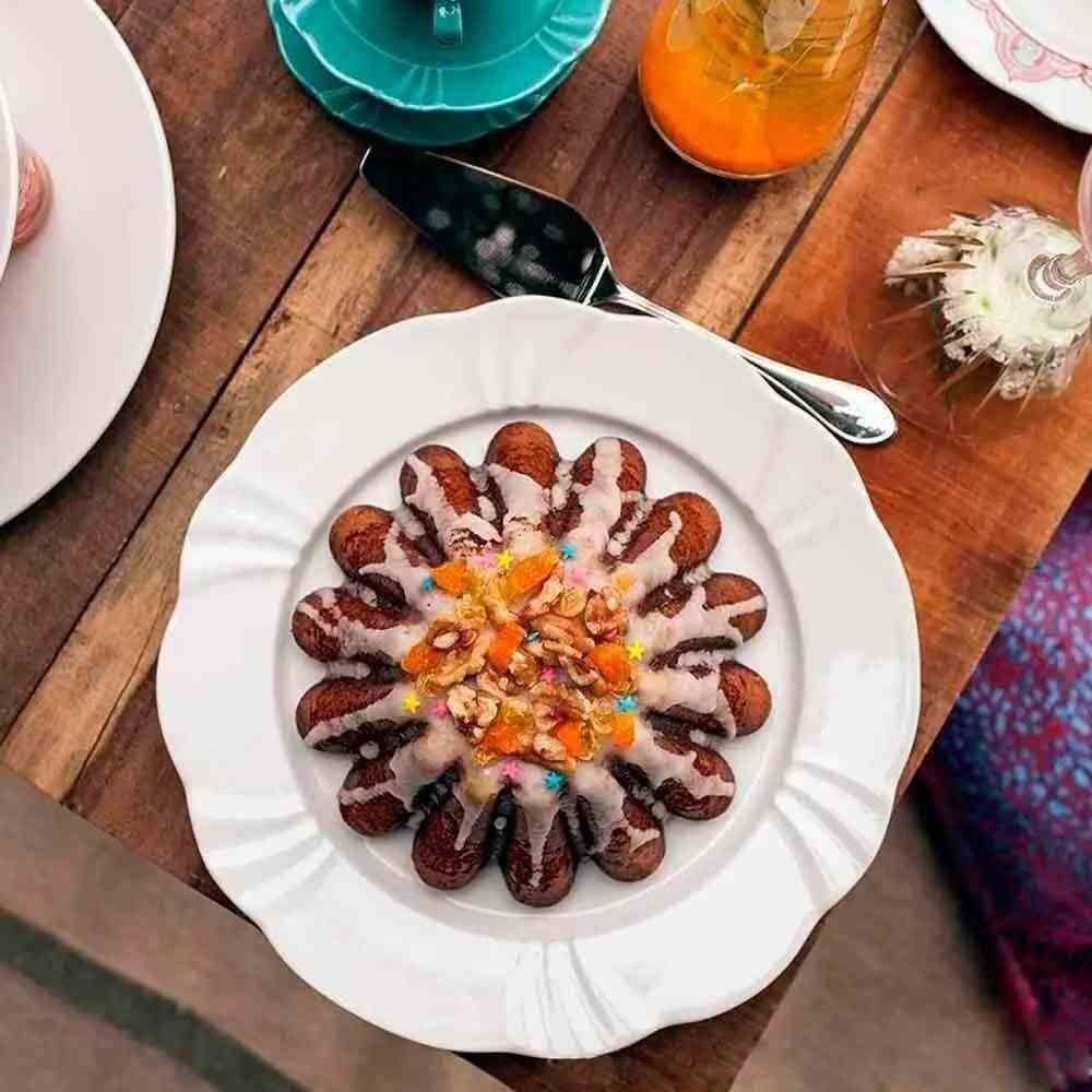 Prato Raso Oxford Soleil White 29Cm - Porcelana