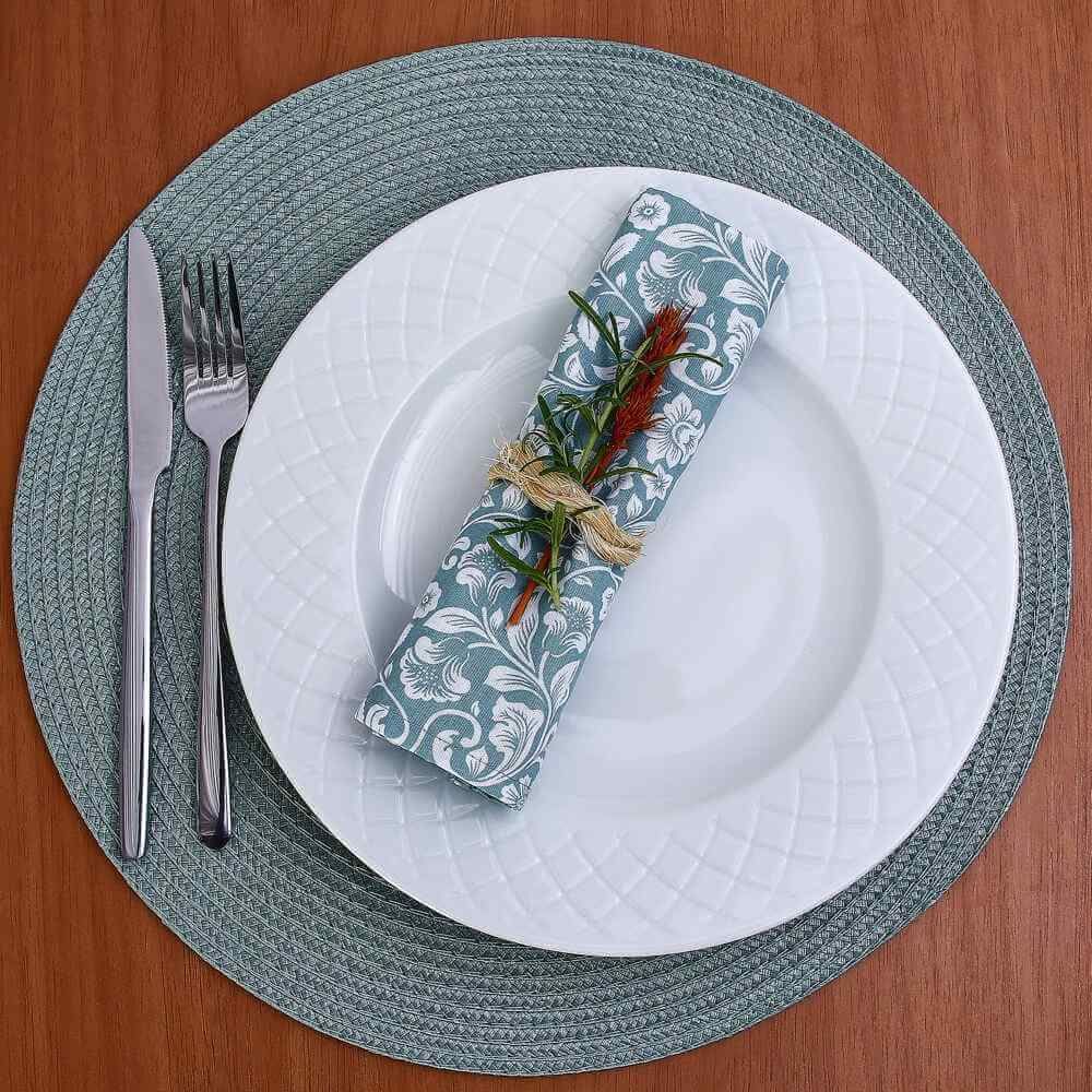 Prato Raso Porcelana Ingrid Tramontina 27Cm - Branco