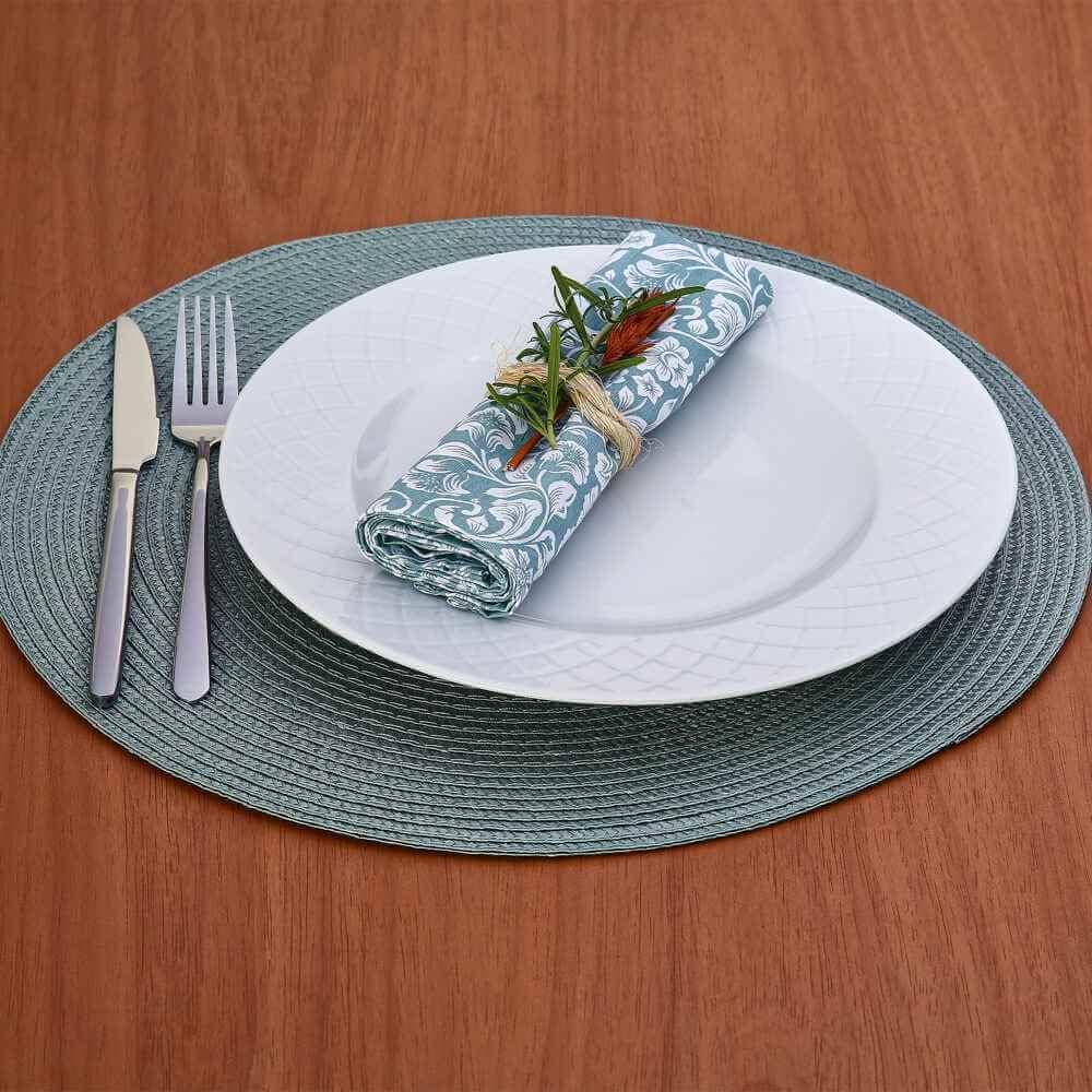 Prato Raso Porcelana Ingrid Tramontina 27Cm - Branco