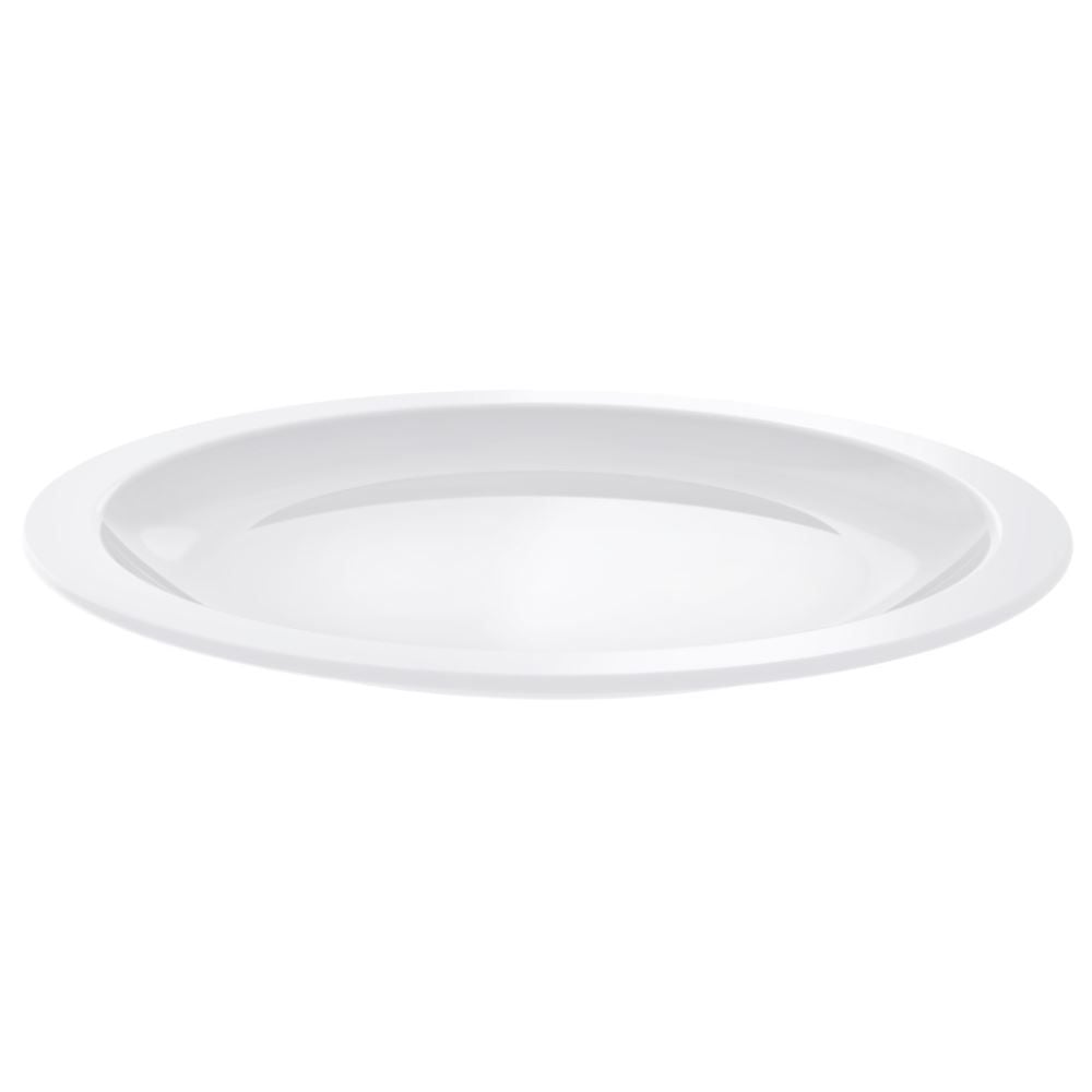 Prato Raso Porcelana Paola Tramontina 25,4 Cm - Branco
