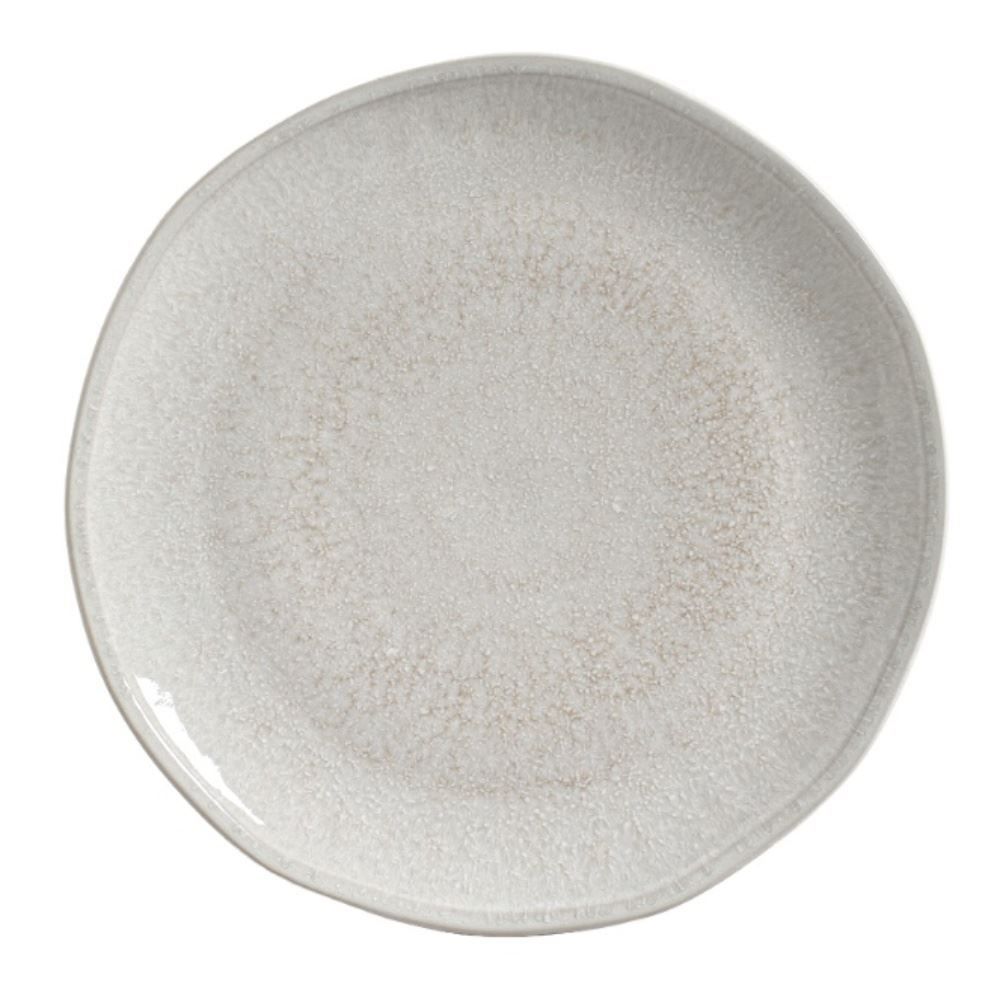 Prato Raso Stoneware Areia Porto Brasil 25Cm - Daily