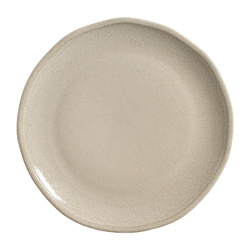 Prato Raso Stoneware Mel Porto Brasil 25Cm - Daily