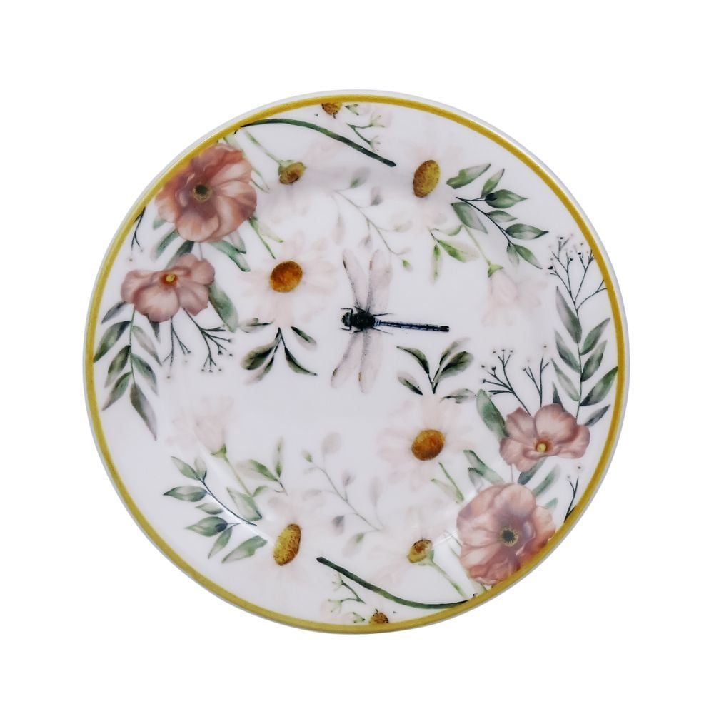 Prato Sobremesa Donna Anna 18Cm - Cerâmica