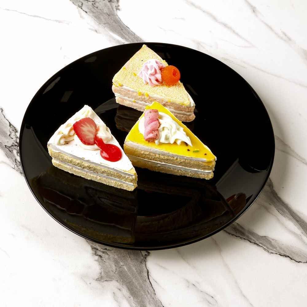 Prato Sobremesa Opaline 21,8Cm - Preto