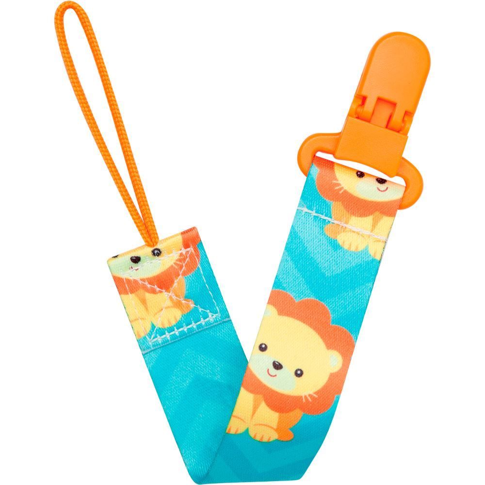 Prendedor De Chupeta Animal Fun Buba - Leão