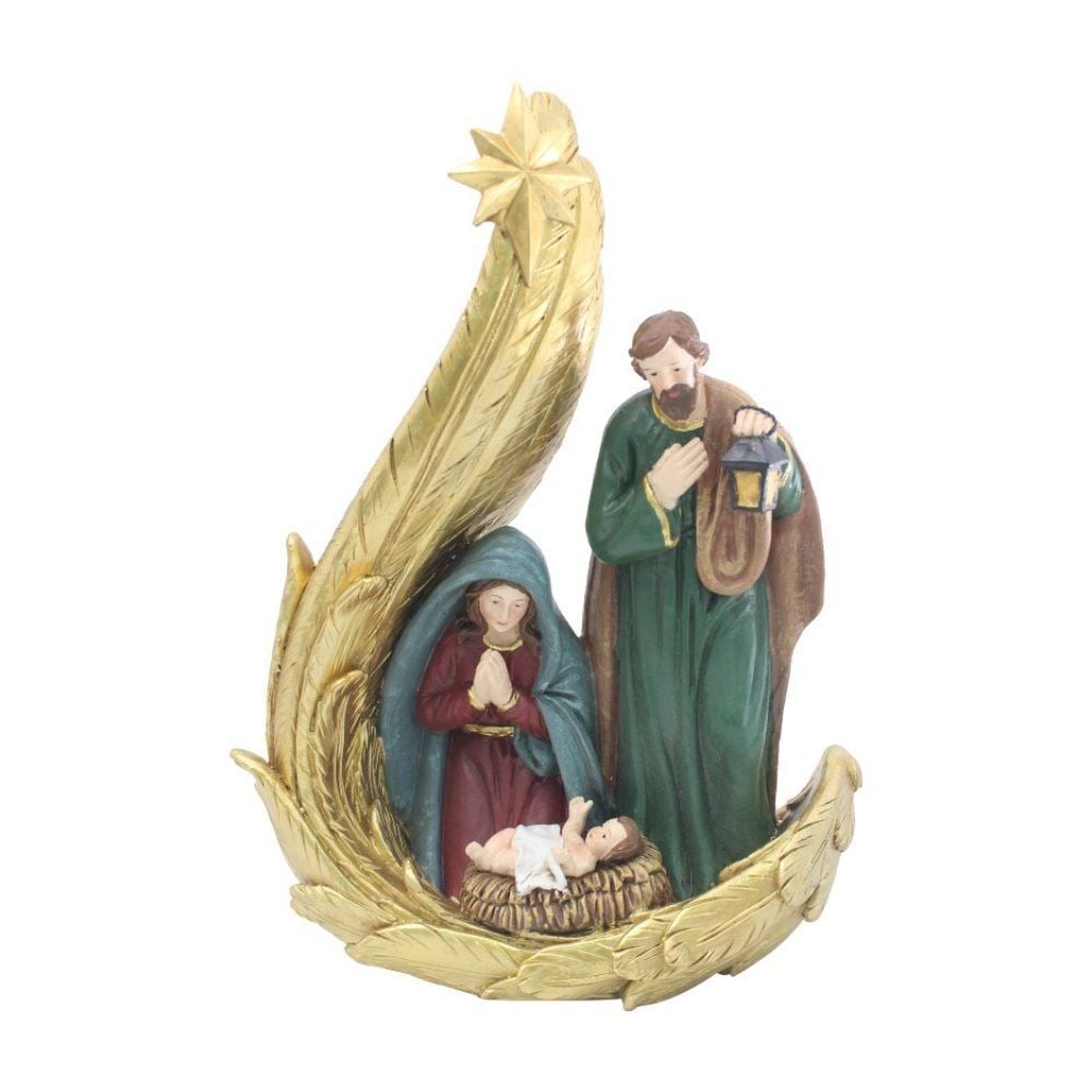 Presépio Estrela Sagrada Família Havan Casa 20Cm - Colorido