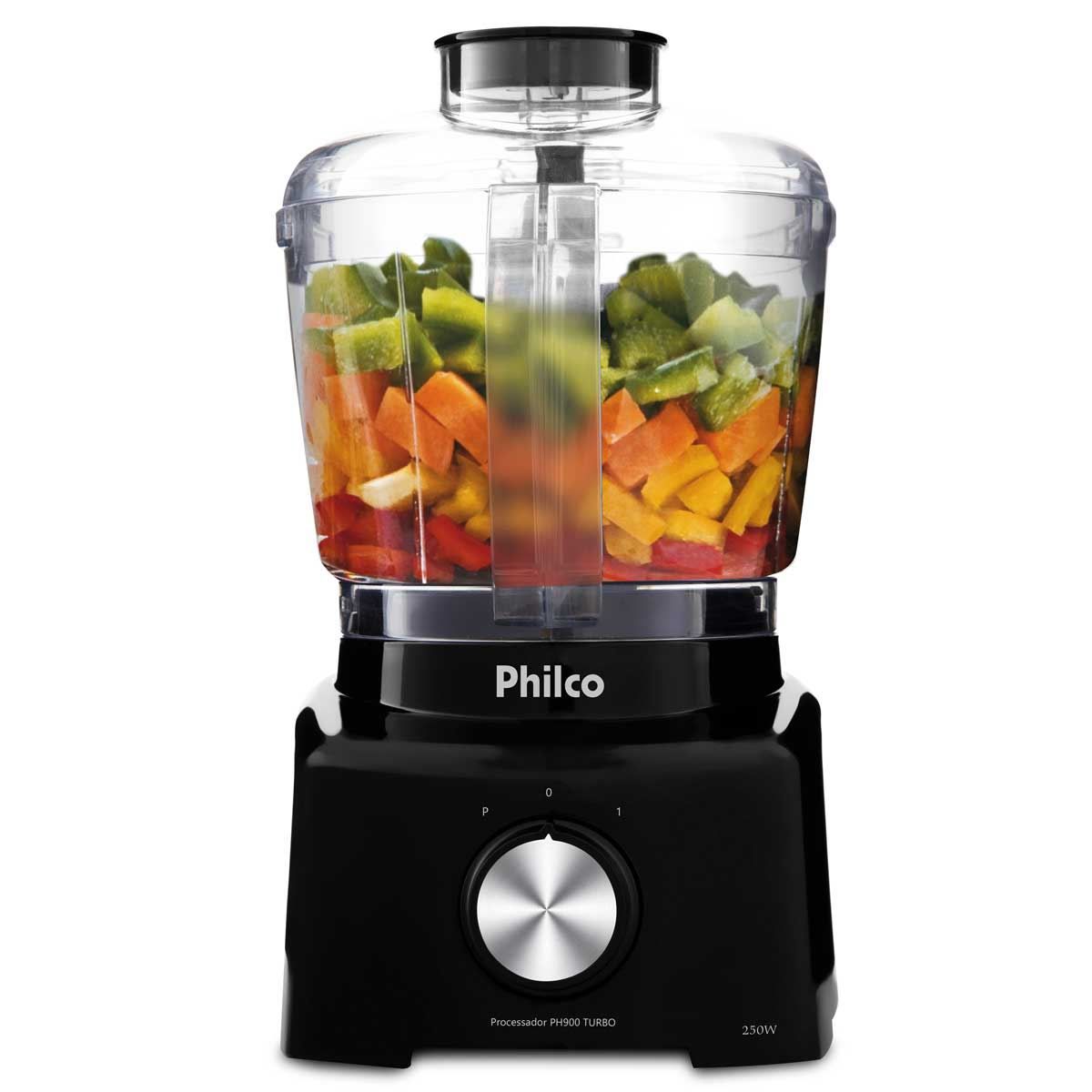 Processador Compact Turbo PH900 Preto Philco