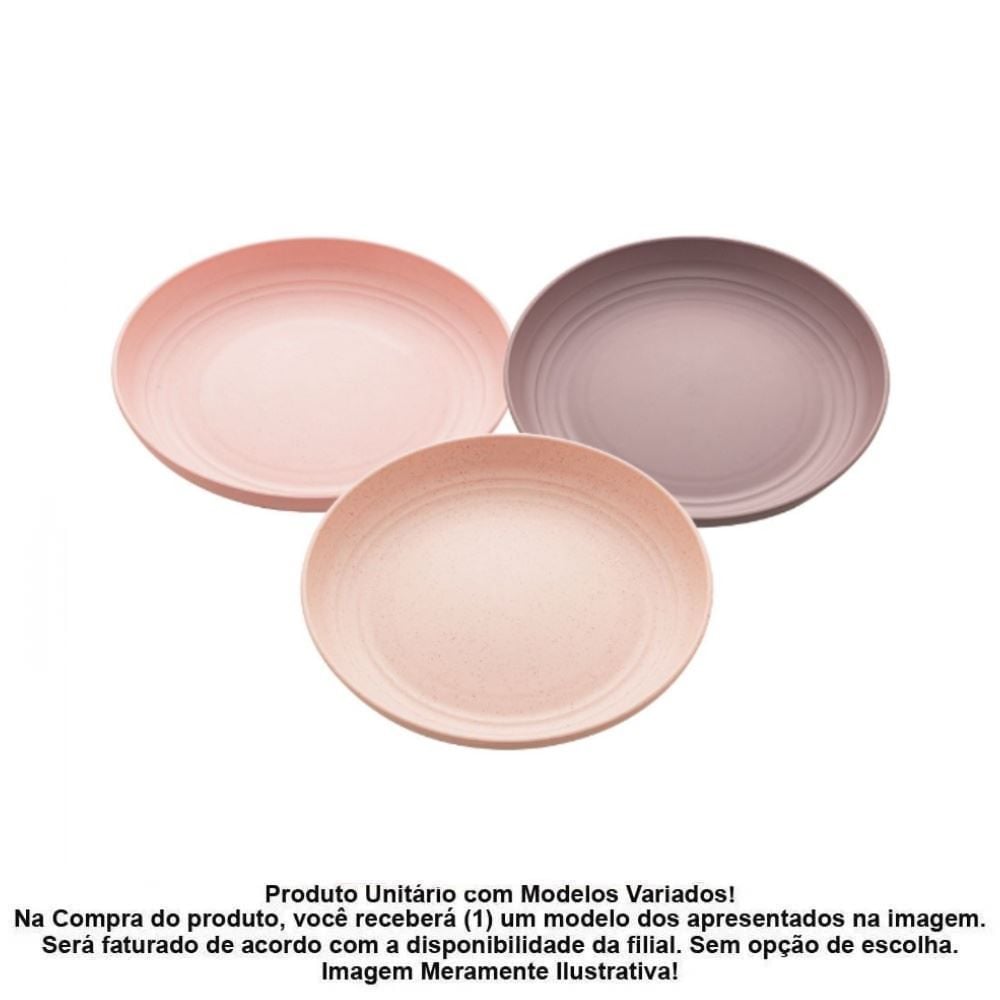 Prato Raso Lines Lyor 27Cm - Sortido