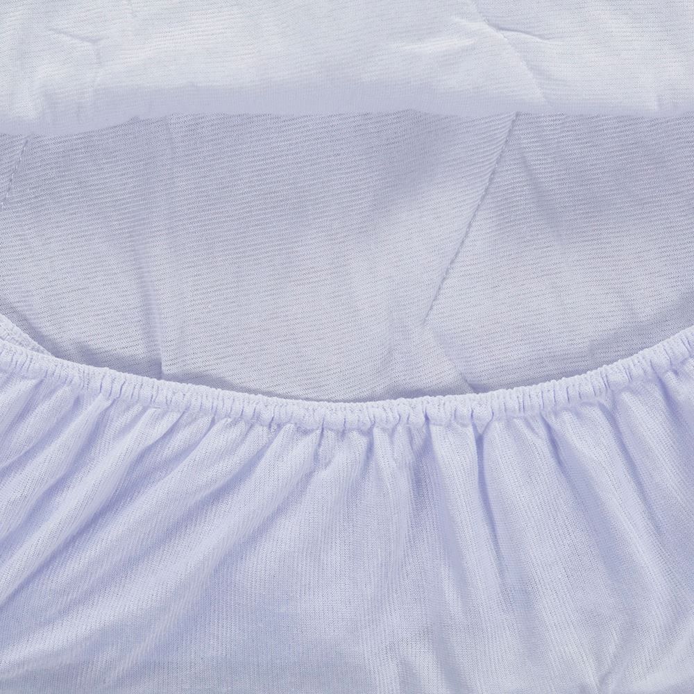 Protetor De Colchão Bebê Com Elástico - Branco