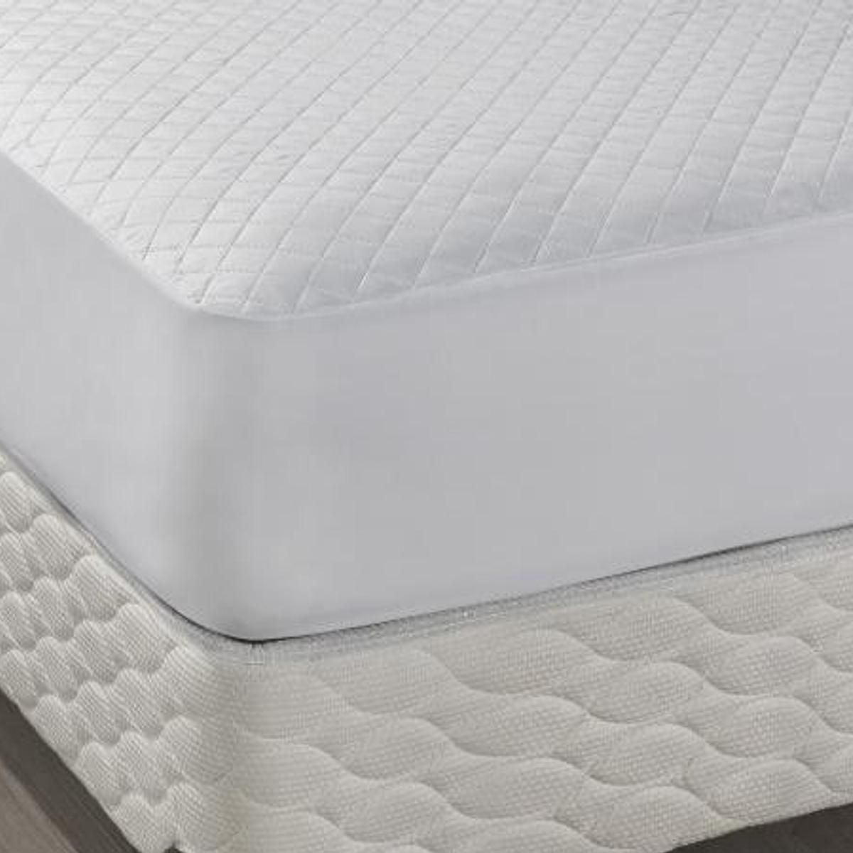 Protetor de Colchão King com Elástico Solecasa - Branco