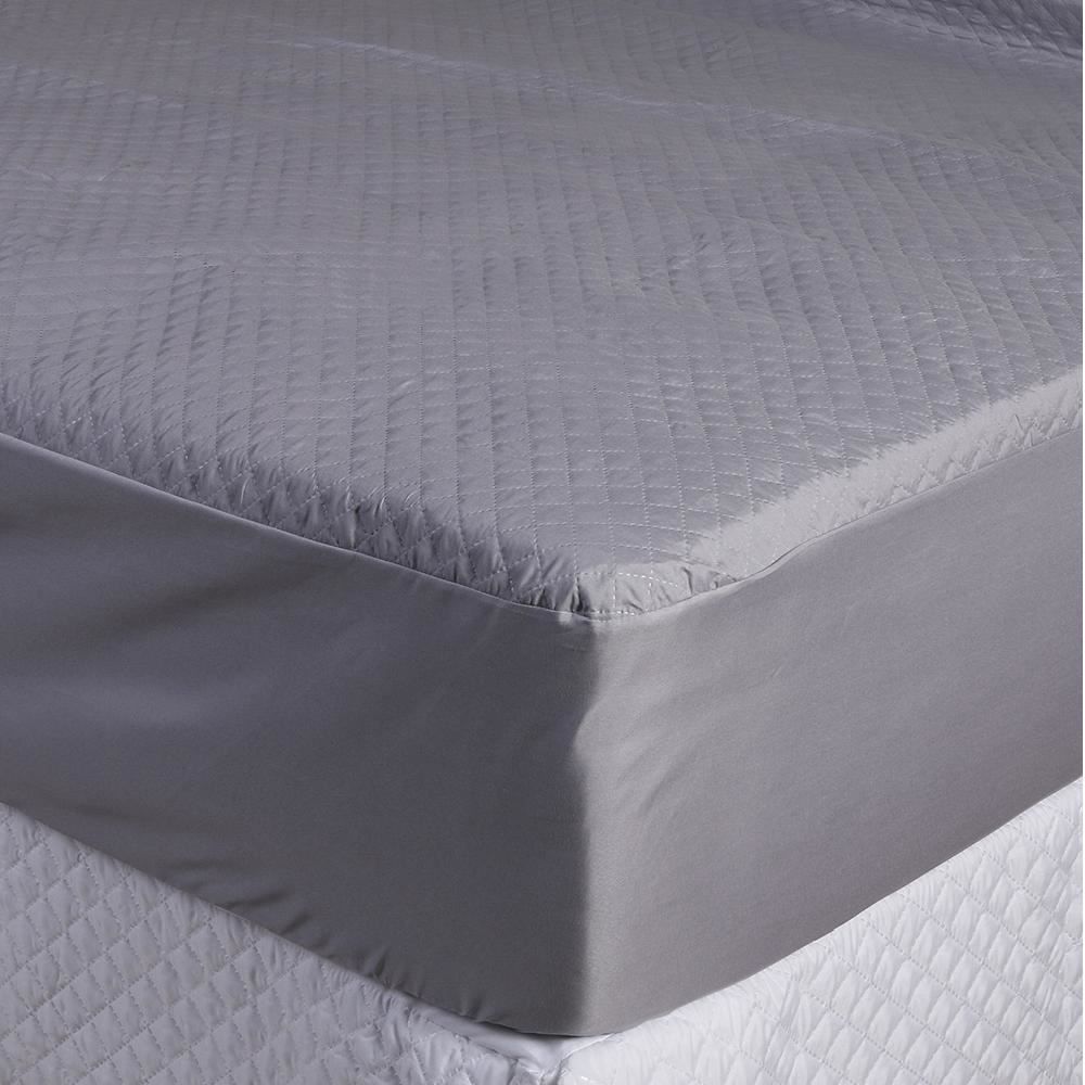 Protetor De Colchão King Impermeável Havan Casa - Cinza