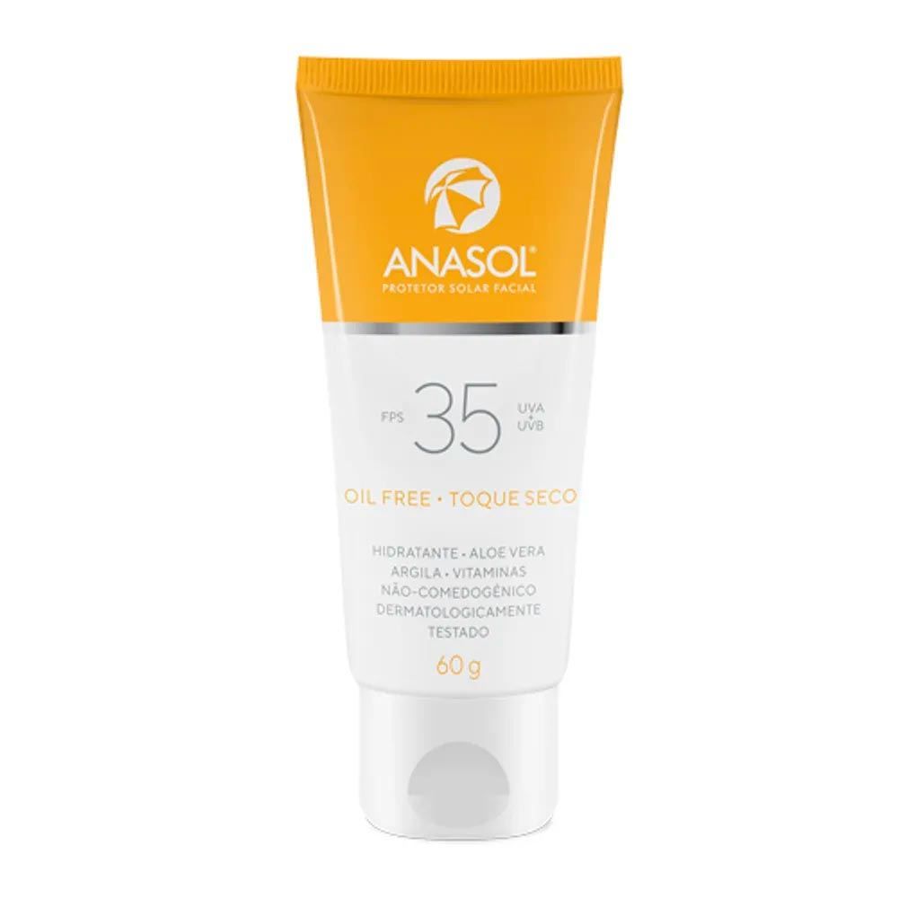 Protetor Solar Facial FPS35 Anasol - 60g