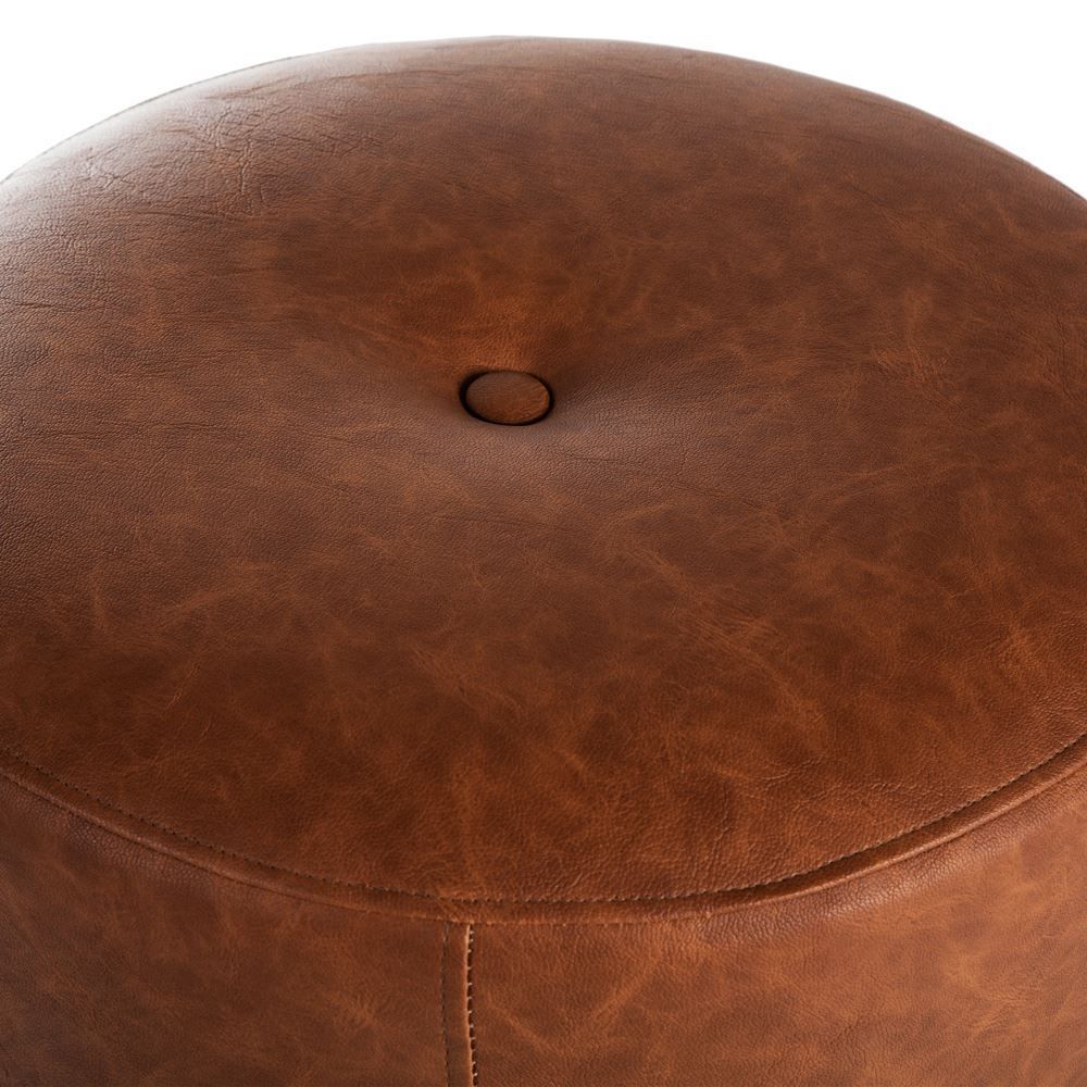 Puff Texas Decorativo Havan Casa - Marrom