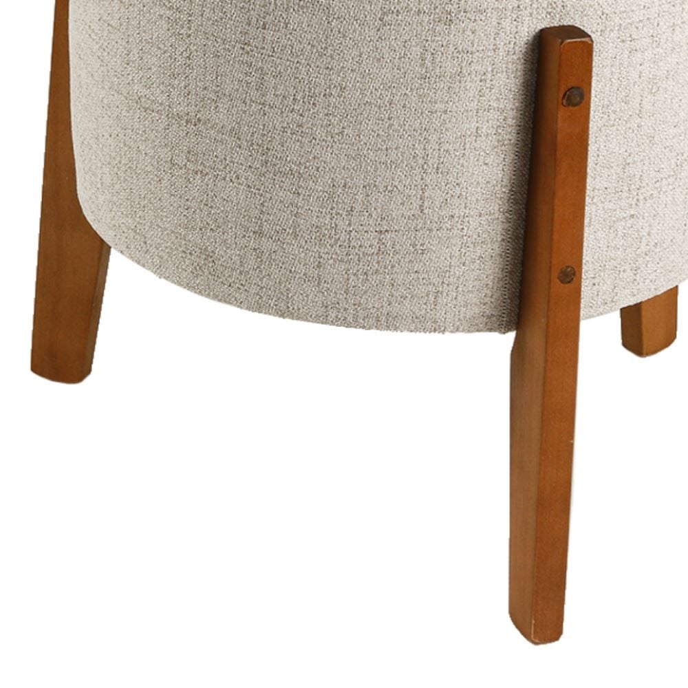 Puff Texas Decorativo Havan Casa - Off White