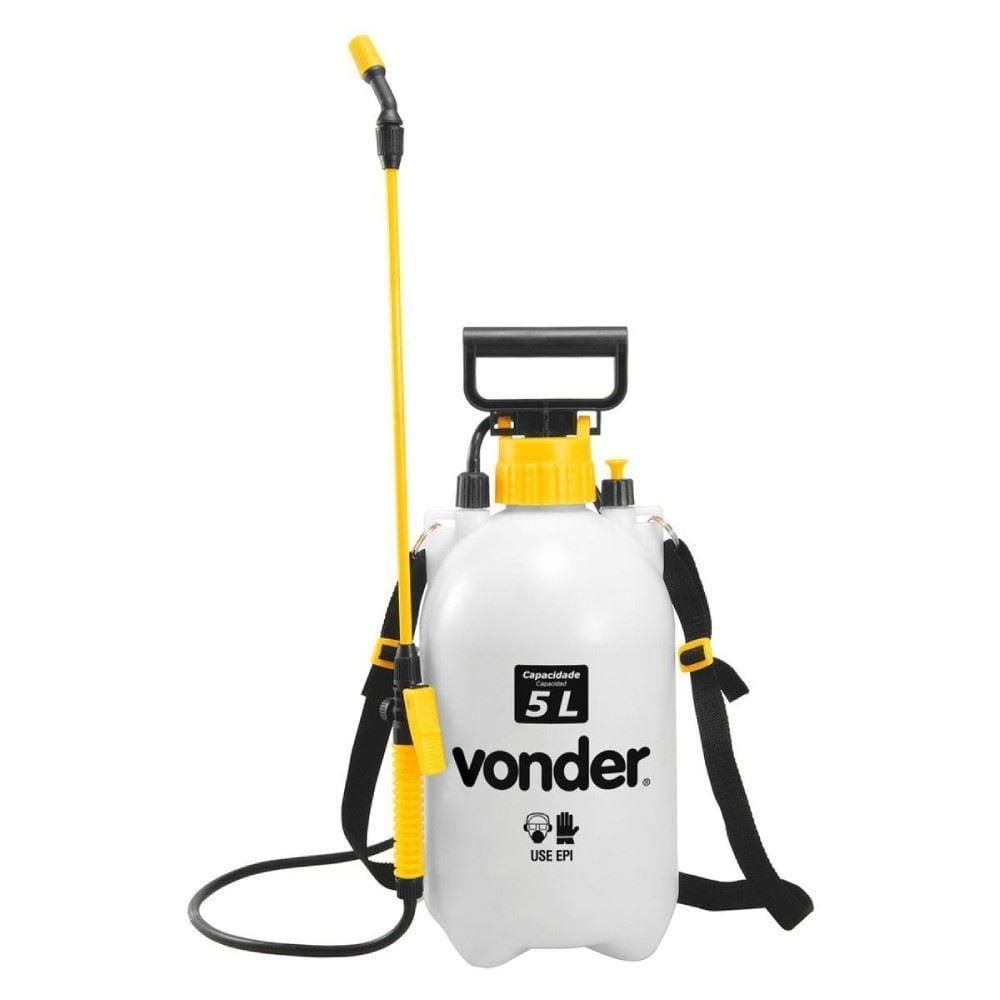 Pulverizador de 5 Litros Pl005 Vonder - Branco