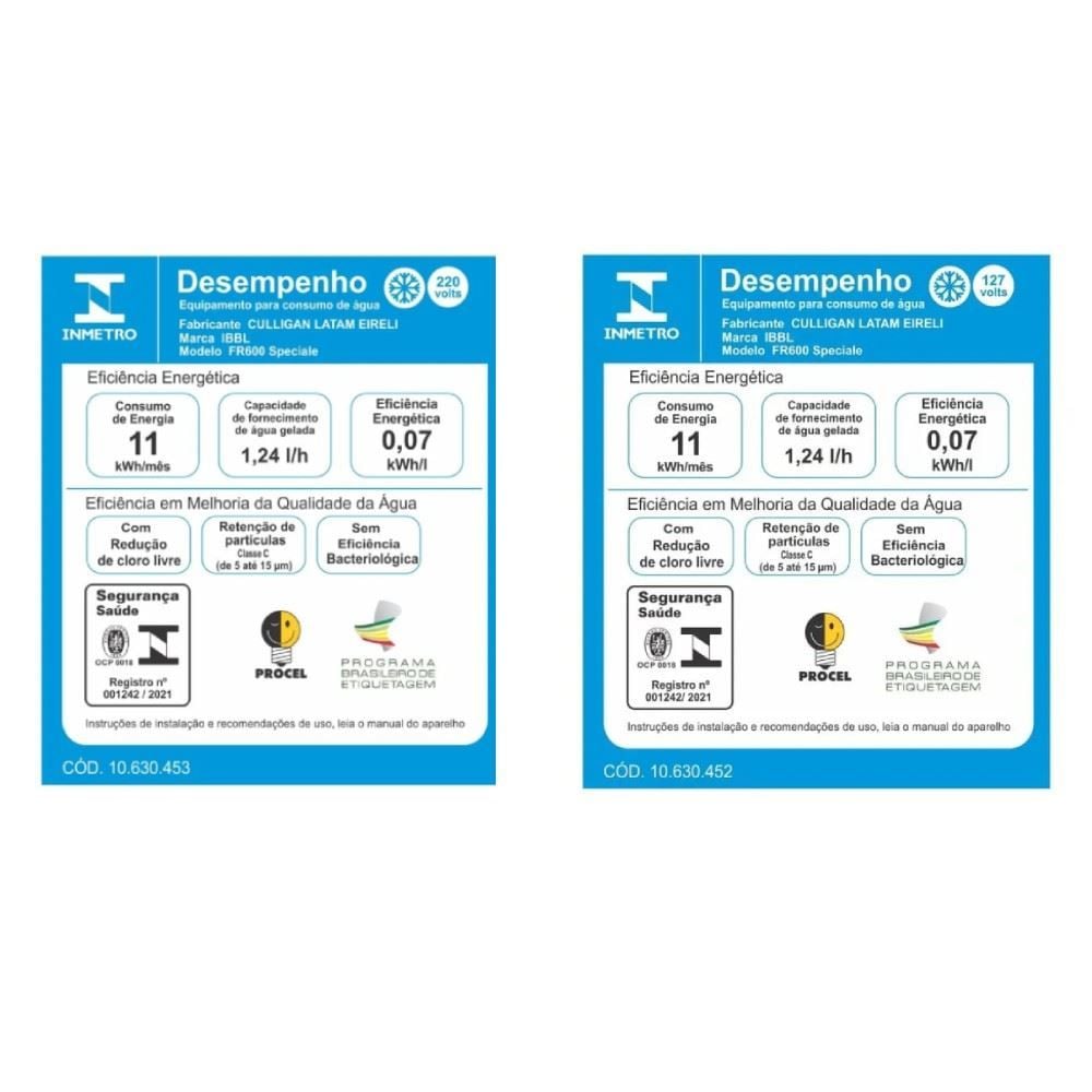 Purificador de Água IBBL FR600 Speciale com Compressor Prata