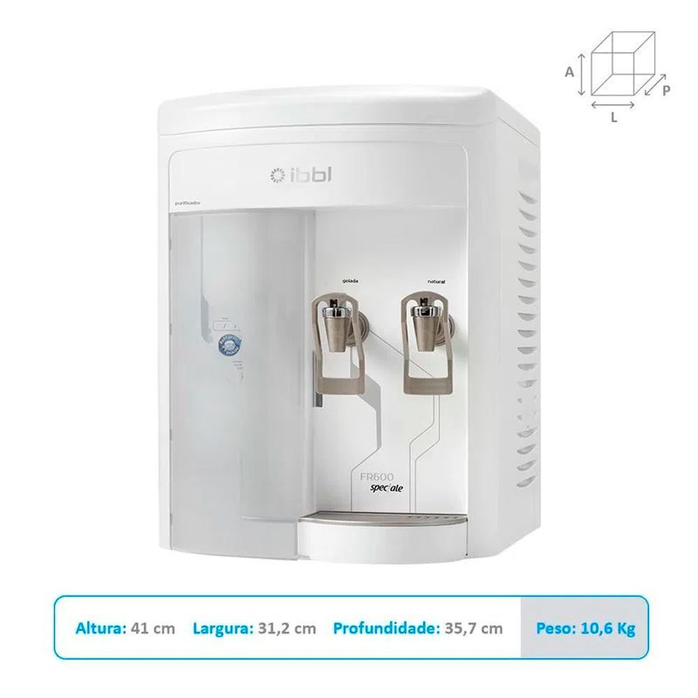 Purificador de Água IBBL Speciale Branco FR600