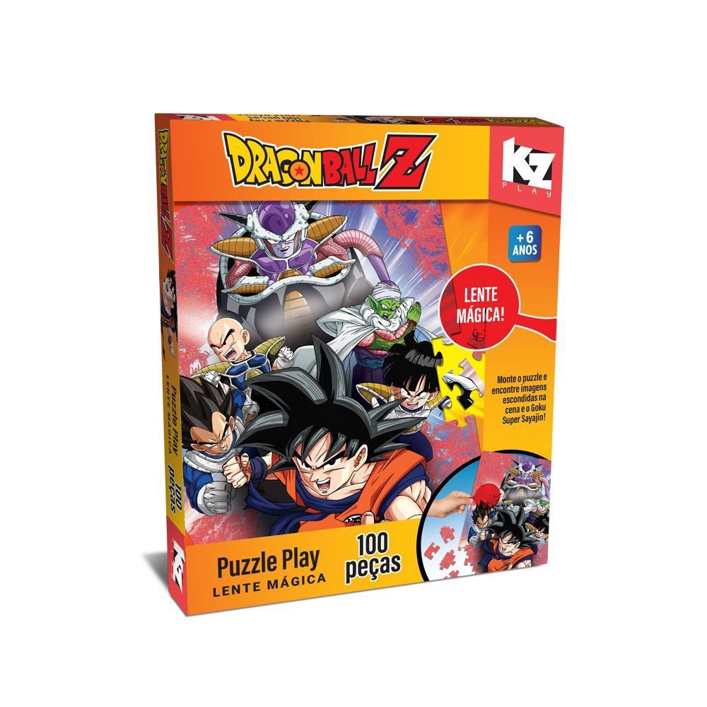 Puzzle Play 100 Peças Lente Mágica Dragon Elka - 1262 