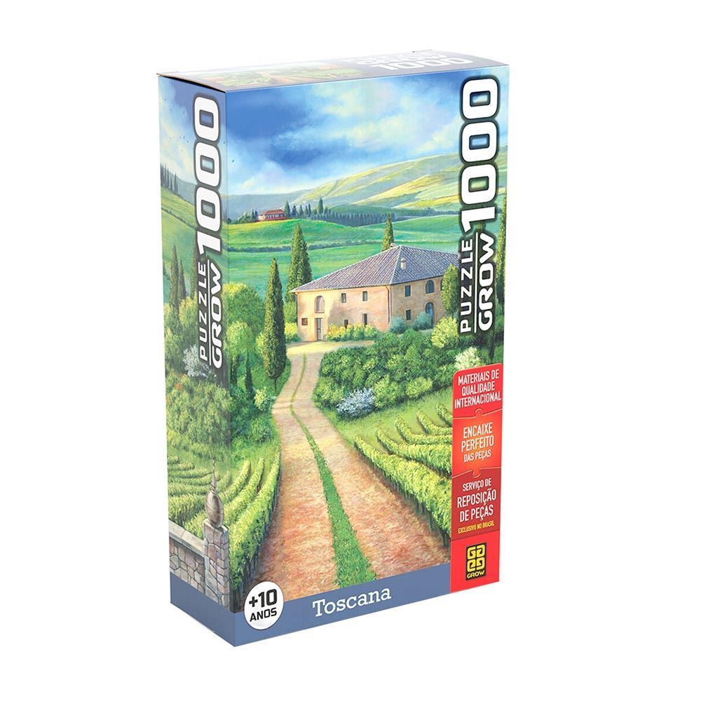 Quebra Cabeça 1000 Peças 3921 Grow - Toscana