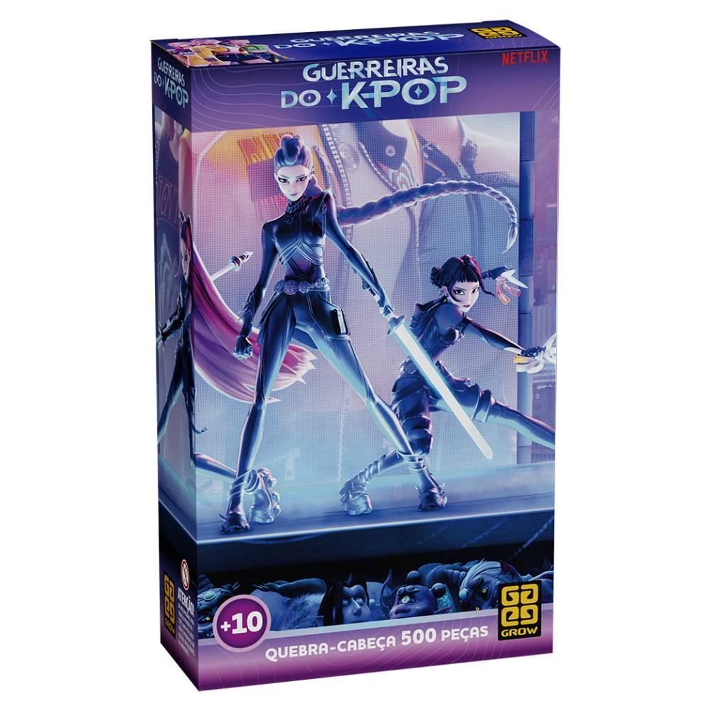 Quebra-Cabeça 500 Peças Guerreiras do K-Pop Grow - 05156