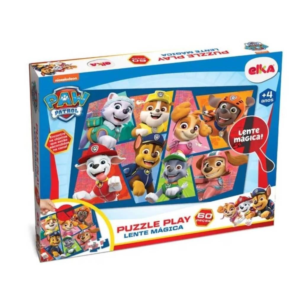 Quebra Cabeça Patrulha Canina 60 Peças Elka - 1274