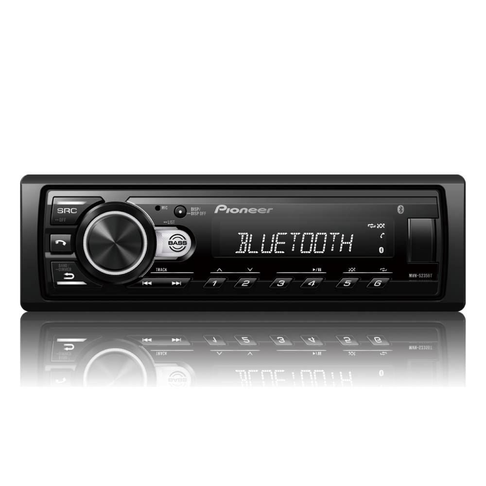 Rádio Automotivo Media Receiver Com Bluetooth Pioneer Mvh-S235bt