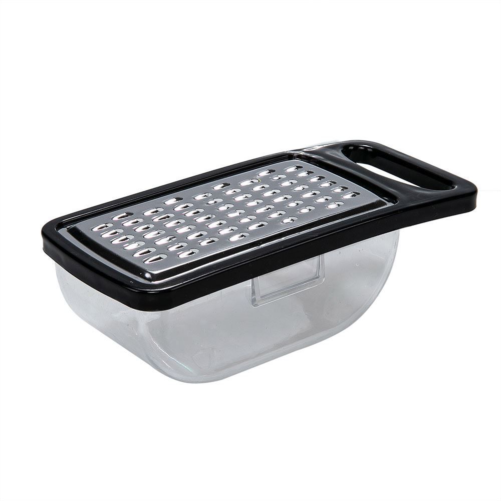 Ralador Com Pote Coletor 13,4Cm Finecasa - Preto