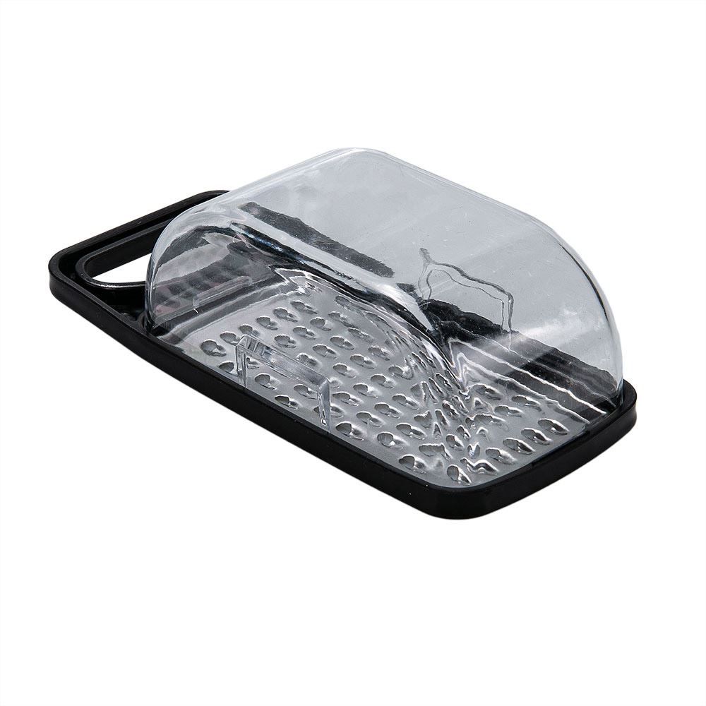 Ralador Com Pote Coletor 13,4Cm Finecasa - Preto