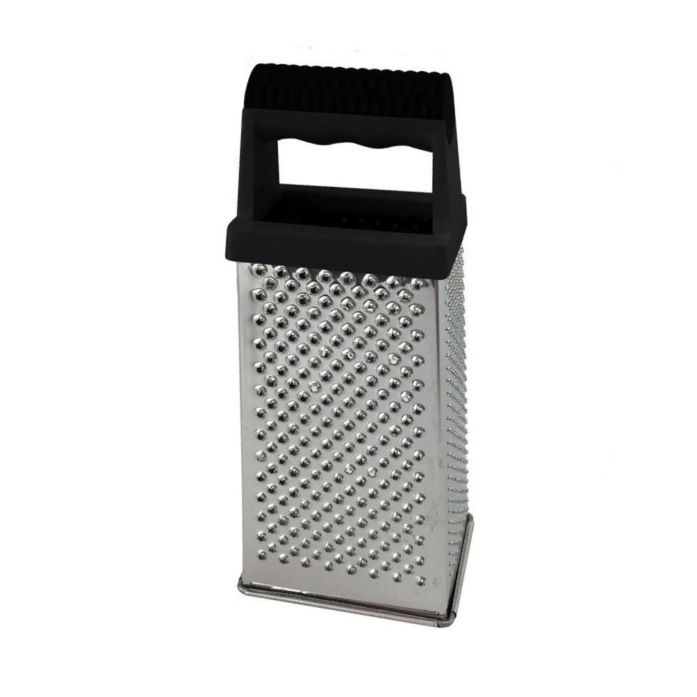 Ralador Inox Quadrado 4 Faces Solecasa - Preto