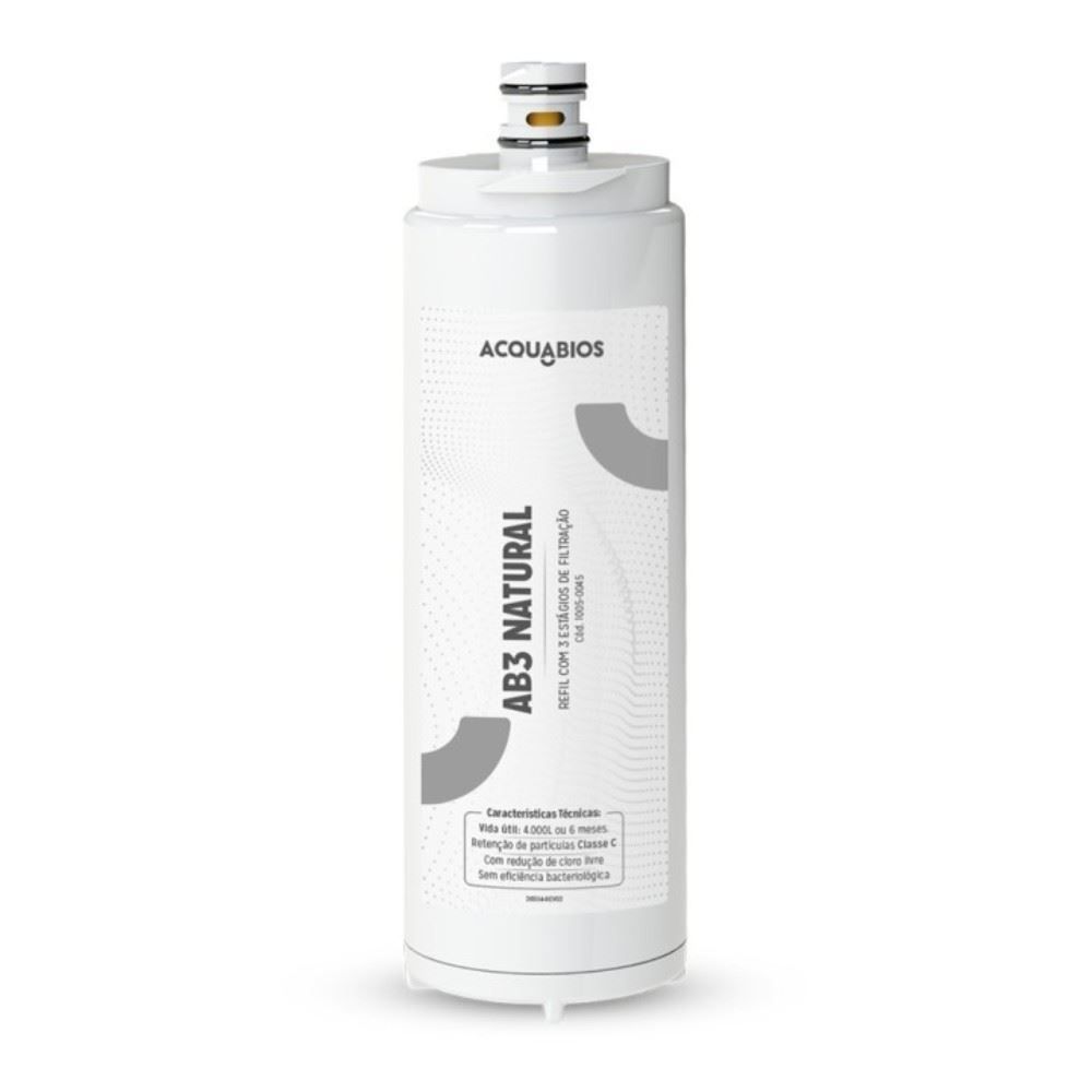 Refil Acquabios Acqua Ab/3 para Purificador Ibbl - 1005-0045