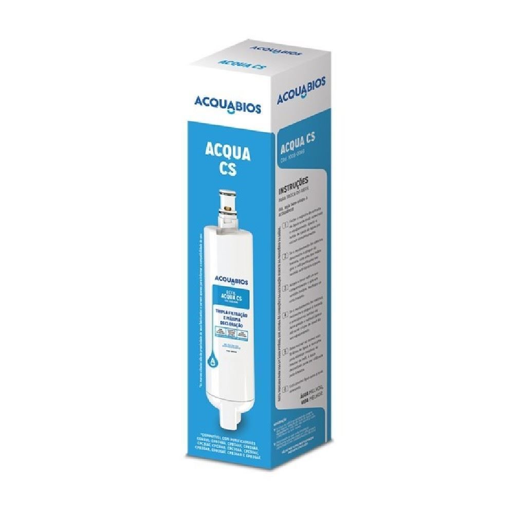 Refil Acquabios Acqua Cs 30/34/35 para Purificador Consul - 1005-0046