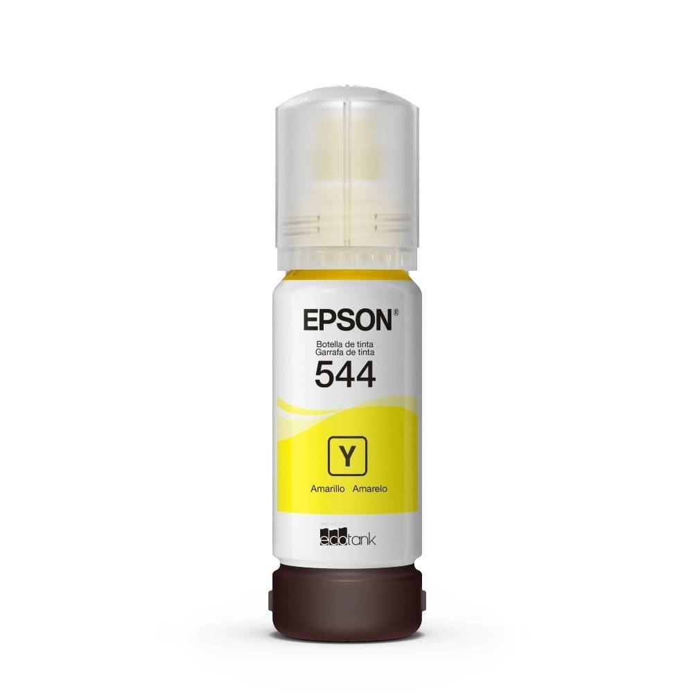 Refil De Tinta Para Impressora Epson T544 Amarelo - T544422-BR 