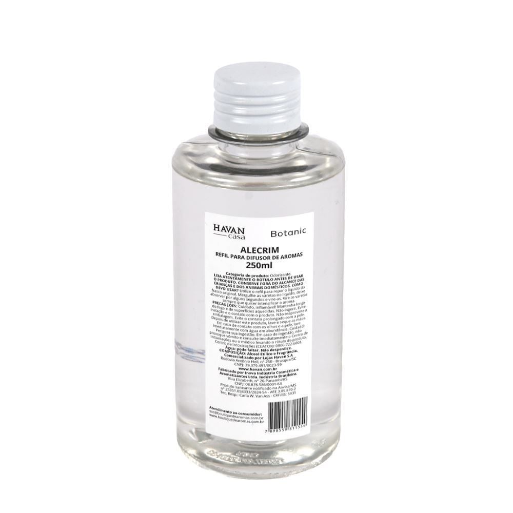 Refil Difusor de Aromas Botanic Havan Casa - Alecrim