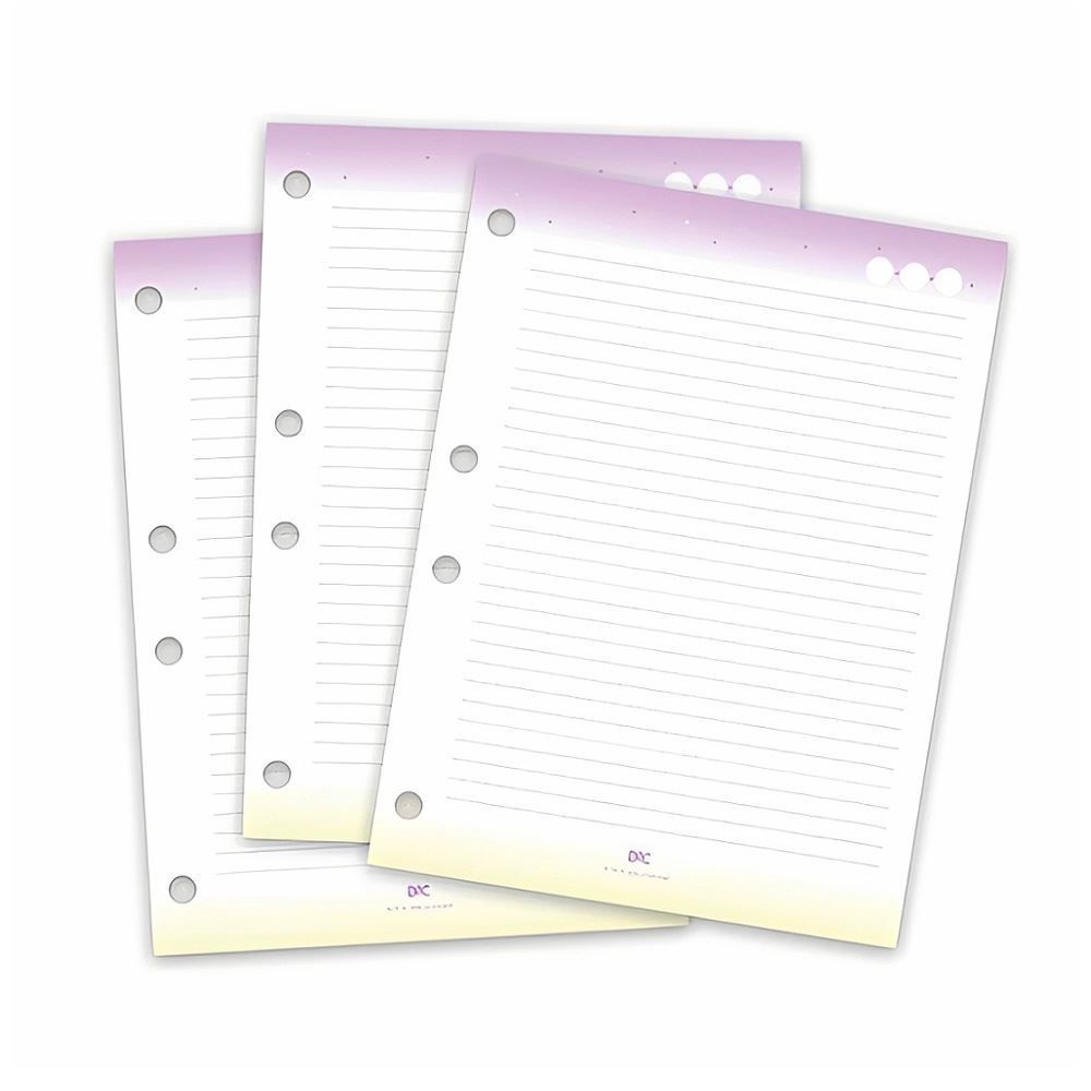 Refil para Caderno Universitário 96 Folhas Rosa e Verde Dac - 1844RE-H