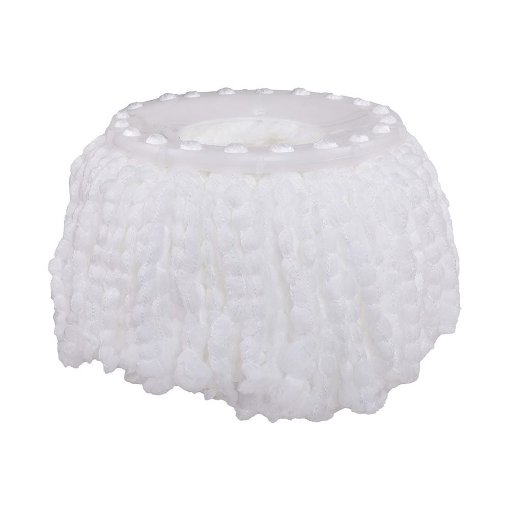 Refil Para Mop Premuim Spin 36Cm Master Clean - Branco