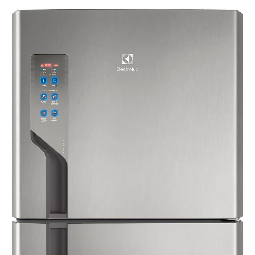 Refrigerador Geladeira Frost Free 431 Litros TF55S Inox Electrolux