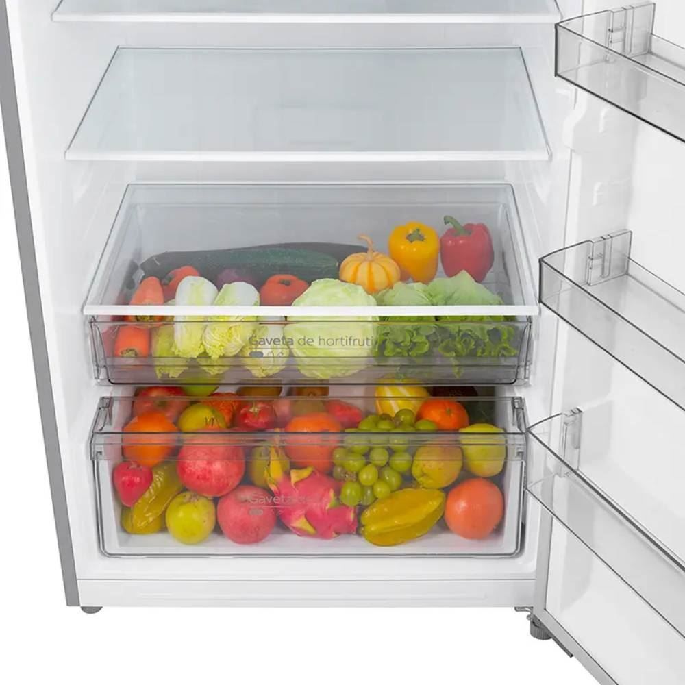 Refrigerador Geladeira Midea Frost Free Duplex 491 Litros Inox - Bivolt