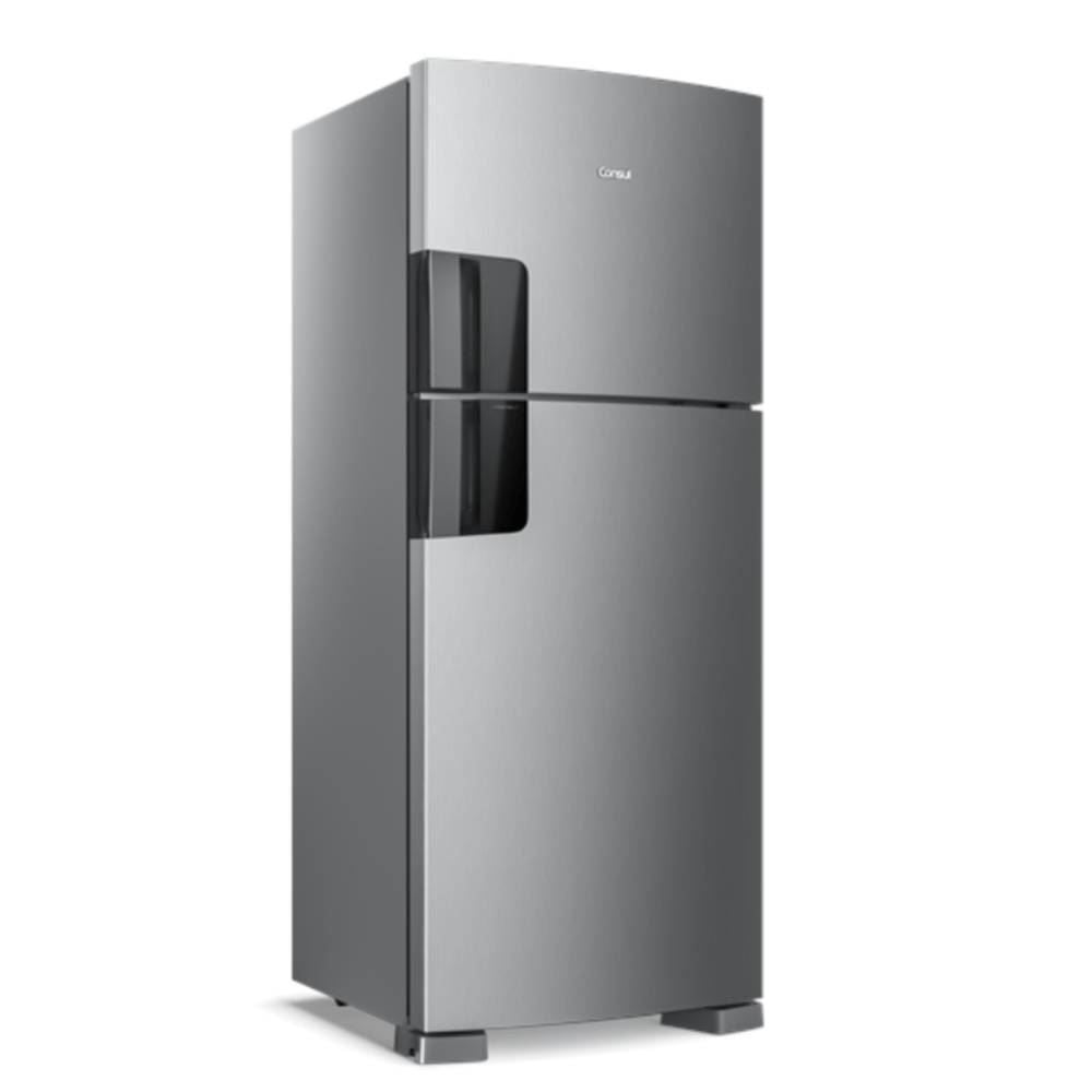 Refrigerador Geladeira Consul Inox Frost Free 410 Litros CRM50LK